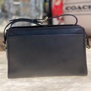 Vintage COACH Swagger Bag NYC Flannel Grey